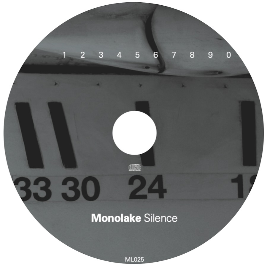 Monolake - Silence CD label